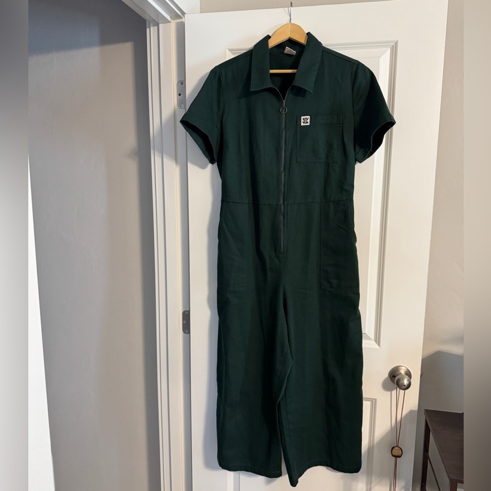Like New Lucy & Yak Ragan Jumpsuit UK 16/US 12 (Posy Green)